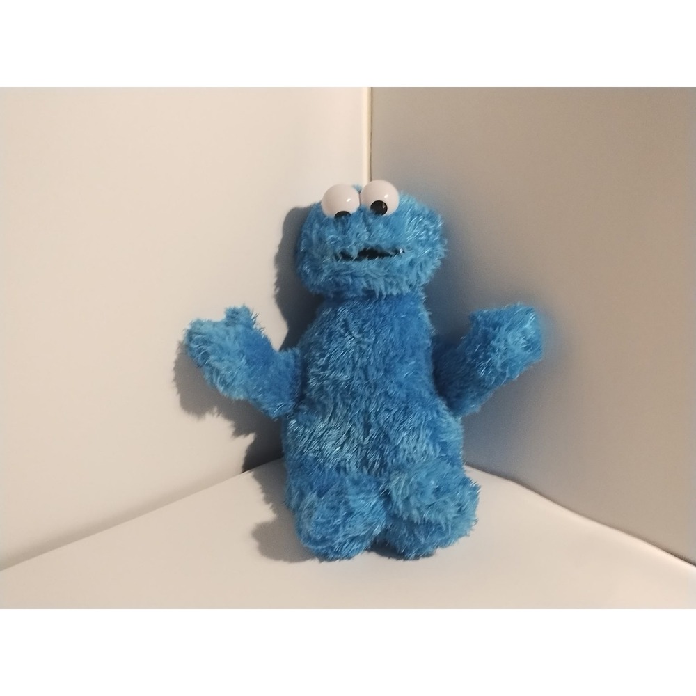 Gund Plush 10" COOKIE Monster Plush - Sesame Street blue 075352